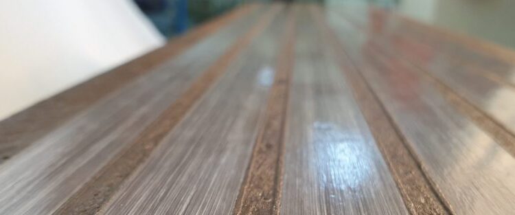 Section of a plastic fibre-reinforced profile from Hahn Kunststoffe GmbH.